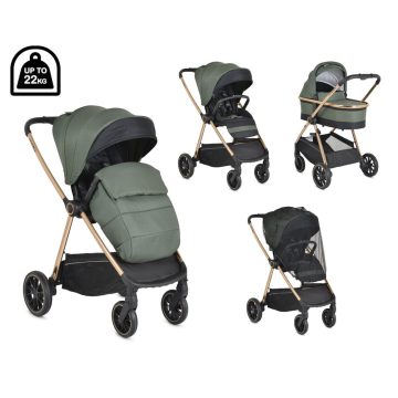 Cangaroo Hydra 3in1 Babakocsi Szett - Zöld