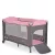 Moni Sleepy Lux 2 szintes utazóágy - Pink