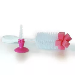 Cangaroo Cumisüveg és cumi tisztító kefe 2in1 - PINK