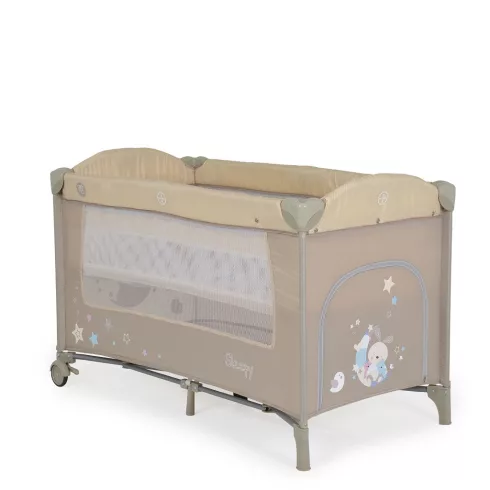 Moni Sleepy Lux 2 szintes utazóágy - Bézs