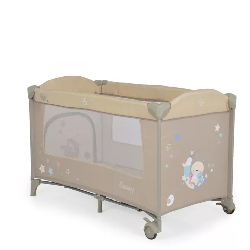 Moni Sleepy Lux 2 szintes utazóágy - Bézs