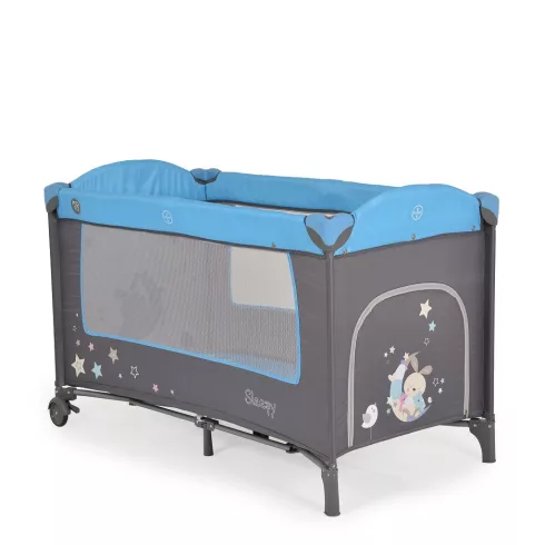 Moni Sleepy Lux 2 szintes utazóágy - Kék