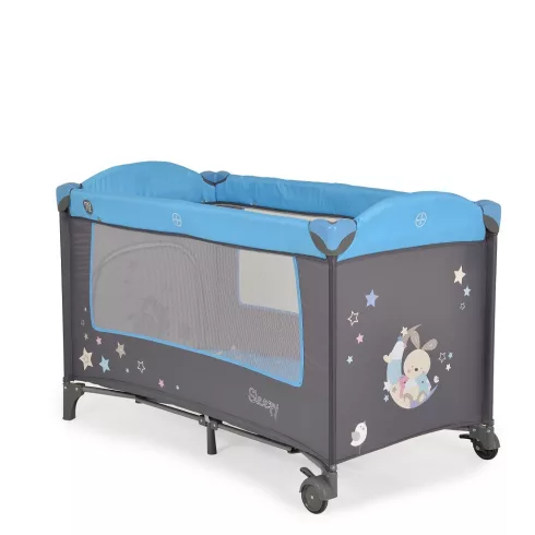 Moni Sleepy Lux 2 szintes utazóágy - Kék