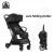 Cangaroo Easy Fold Sportbabakocsi 22 kg-ig - Black