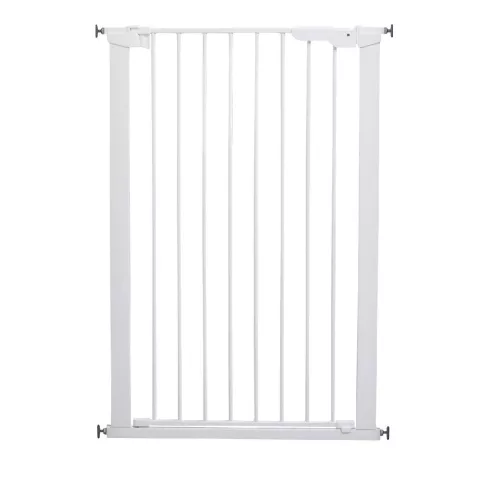 BabyDan Premier PET GATE Magas Ajtórács – 73–80 cm - Fehér