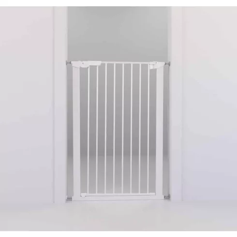 BabyDan Premier PET GATE Magas Ajtórács – 73–80 cm - Fehér