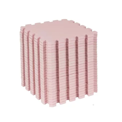 Rialto Baby Puzzle habszivacs játszószőnyeg szett – 150×150 cm  - Light Pink