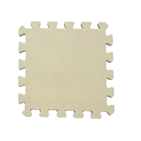 Rialto Baby Puzzle habszivacs játszószőnyeg szett – 150×150 cm  - Light Beige