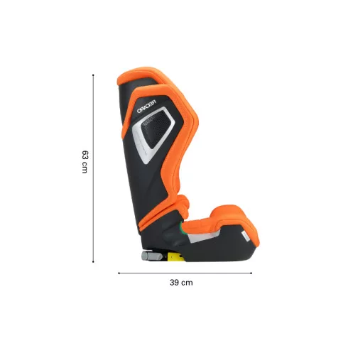 Recaro Axion1 gyerekülés 100-150 cm - Gallant Grey 
