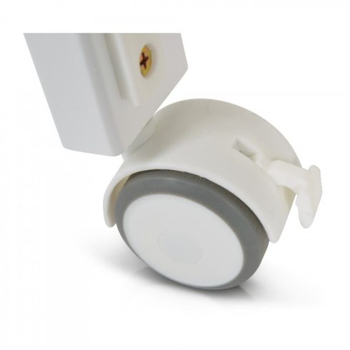 Cangaroo Wing Leengedhető Oldalú Kiságy 60x120 cm - Fehér