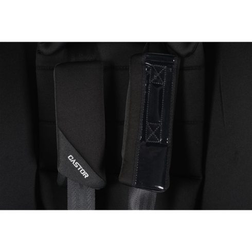 Cangaroo Castor I-Size Isofix Autósülés 40-150 cm - Fekete/Szürke