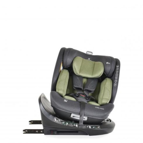 Cangaroo Draco I-Size Isofix Autósülés 40-150 cm - Olivazöld
