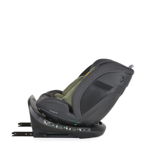 Cangaroo Draco I-Size Isofix Autósülés 40-150 cm - Olivazöld
