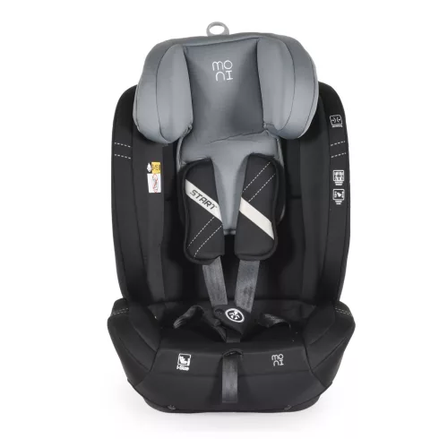 Moni Start I-Size gyerekülés 76-150 cm ajándék takaróval - Szürke