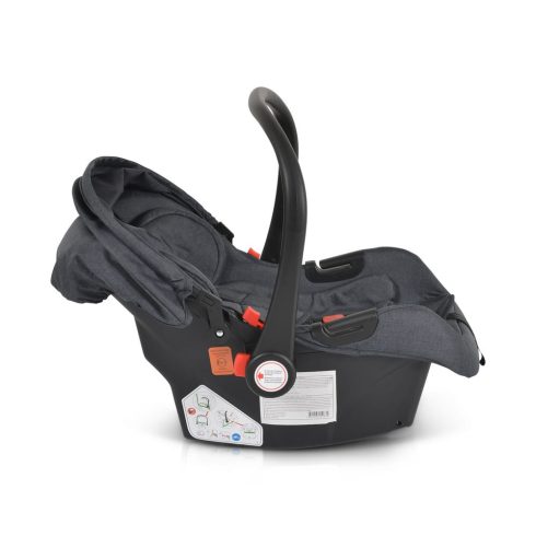 Cangaroo Trio I-Size Autós hordozó (Polly Babakocsihoz) - Szürke