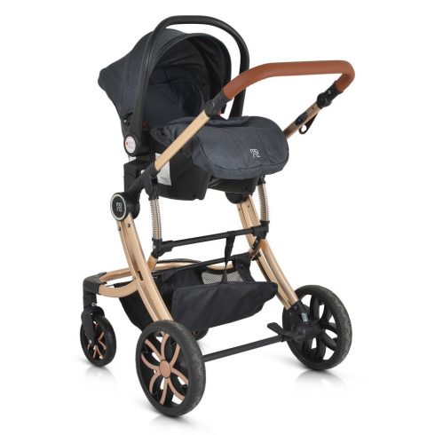 Cangaroo Trio I-Size Autós hordozó (Polly Babakocsihoz) - Szürke