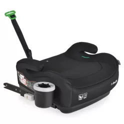   Moni I-SWIFT ülésemelő pohártartóval 125-150cm I-SIZE és ISOFIX FEKETE