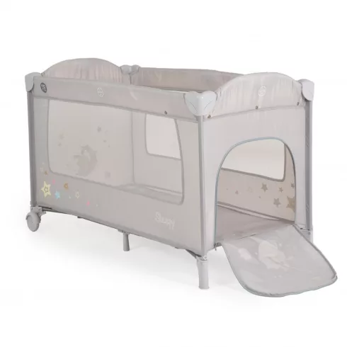 Moni Sleepy Lux 2 szintes utazóágy - Szürke