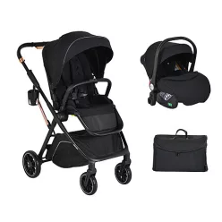 MONI BINGO 2in1 babakocsi 22kg-ig - ANTRACIT