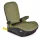 Cangaroo GALAXY ülésmagasító háttámlával 125-150cm, ISOFIX ZÖLD