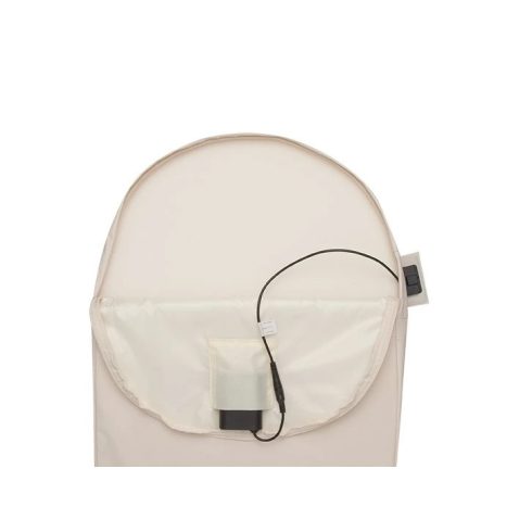 Bébé-Jou Fűthető Hullám Steppelt Pelenkázólap -  Quilted Waves - Chalk Brown