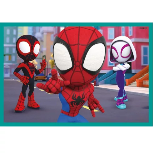 Clementoni Marvel Póki és Barátai kockakirakó 6db