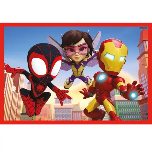 Clementoni Marvel Póki és Barátai kockakirakó 6db