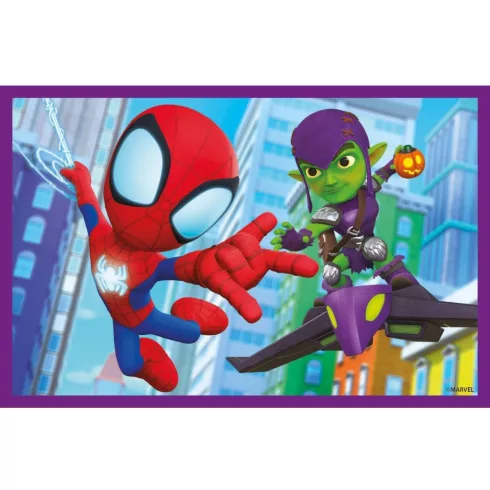 Clementoni Marvel Póki és Barátai kockakirakó 6db