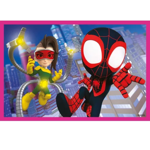 Clementoni Marvel Póki és Barátai kockakirakó 6db