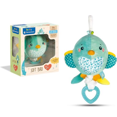 Clementoni Baby Zenélő Plüss Madráka