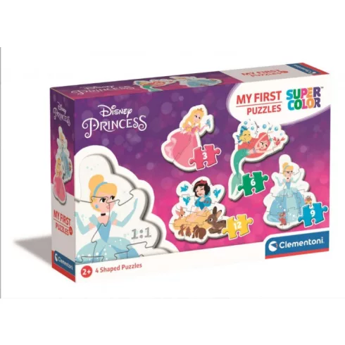 Clementoni Disney Princess 4in1 Puzzle Szett