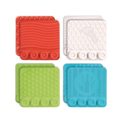 Clementoni Clemmy Szenzoros játszószőnyeg puha építőkockákkal