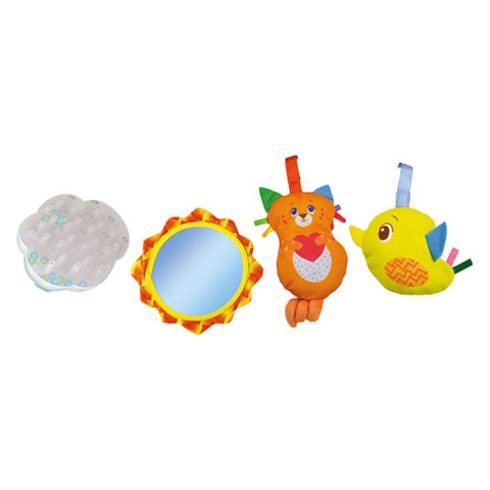 Clementoni Fedezd fel! Állatos játszószőnyeg kiegészítőkkel