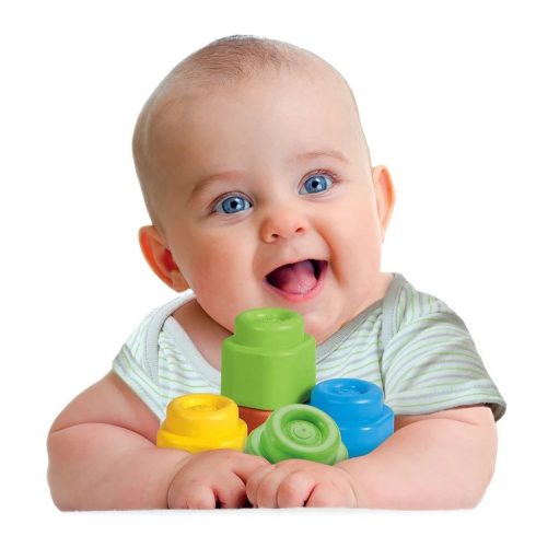 Clementoni Clemmy Soft Építőkocka Szett 40 db-os tasakos