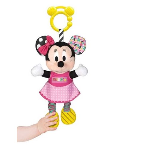 Clementoni Minnie egér plüss játék - Piros pöttyös ruhában