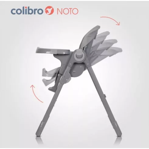 Colibro Noto Multifunkciós Etetőszék - Onyx
