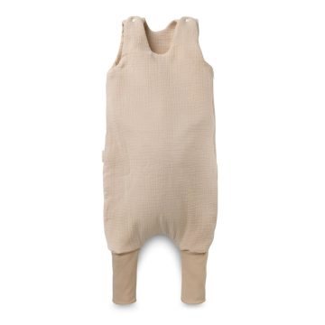   Kenguru Gold Muszlin Tipegő hálózsák kamáslival 4rétegű Mogyoró 6-24hó (Tog1)