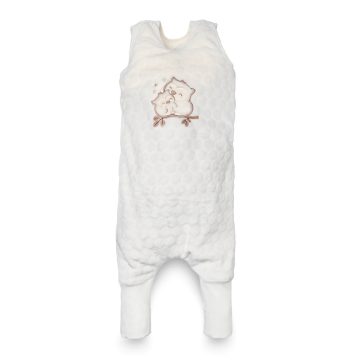   Kenguru Gold Microfiber bélelt Tipegő hálózsák kamáslival Bagoly - Ekrü- 2-4év