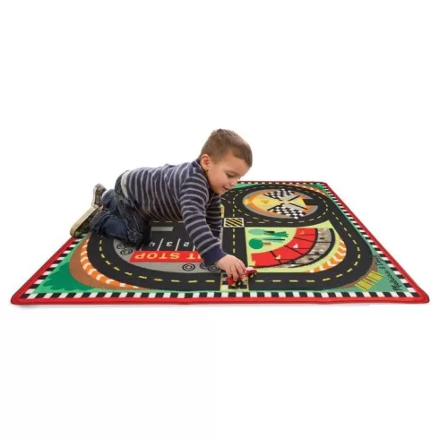 Melissa & Doug Versenypályás Játszószőnyeg