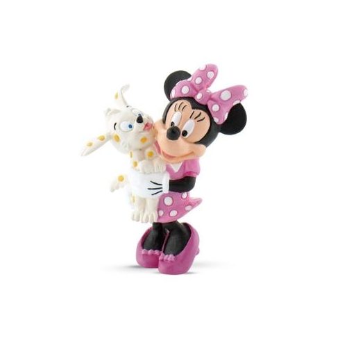 Bullyland Disney - Mickey egér játszótere: Minnie kiskutyával