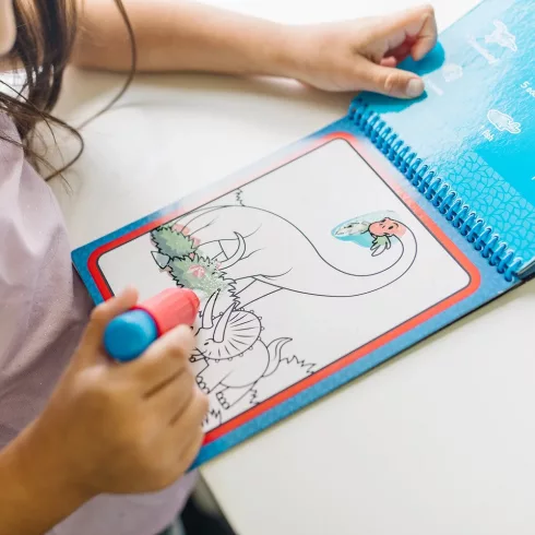Melissa & Doug Kreatív játék, Rajzolás vízzel - Dinoszaurusz