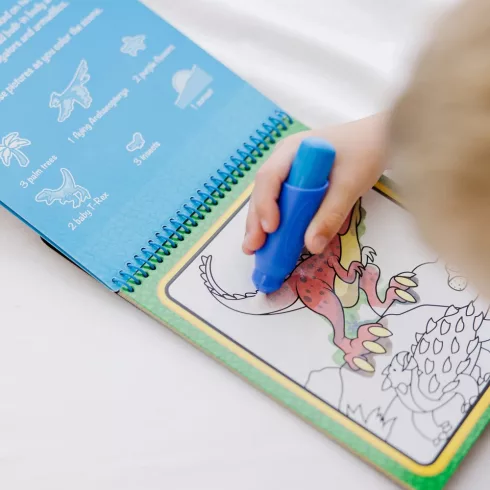Melissa & Doug Kreatív játék, Rajzolás vízzel - Dinoszaurusz