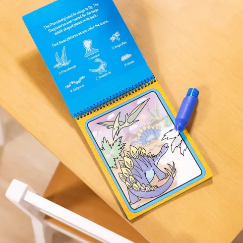 Melissa & Doug Kreatív játék, Rajzolás vízzel - Dinoszaurusz