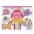 Melissa & Doug Kreatív játék, Jumbo színező, pink