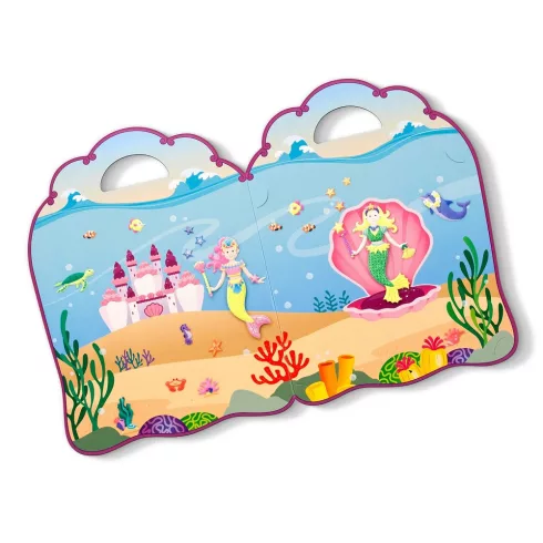 Melissa & Doug Pufi matrica készlet - Hableány
