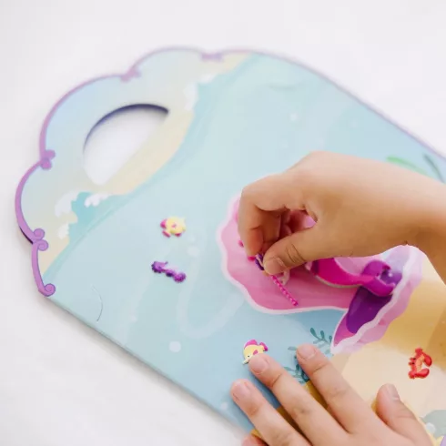 Melissa & Doug Pufi matrica készlet - Hableány