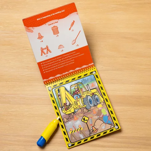 Melissa & Doug Kreatív játék, Rajzolás vízzel - Járművek