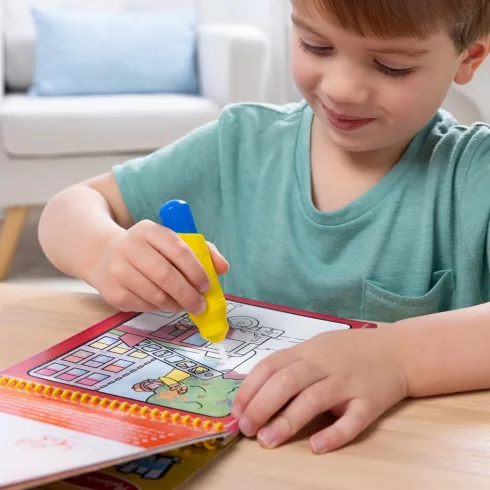 Melissa & Doug Kreatív játék, Rajzolás vízzel - Járművek