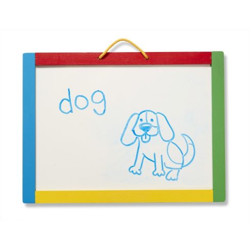 Melissa & Doug Fa készségfejlesztő játék, Mágneses felíró- és rajztábla