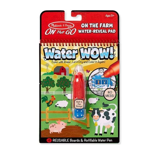 Melissa & Doug Kreatív játék, Rajzolás vízzel, farm